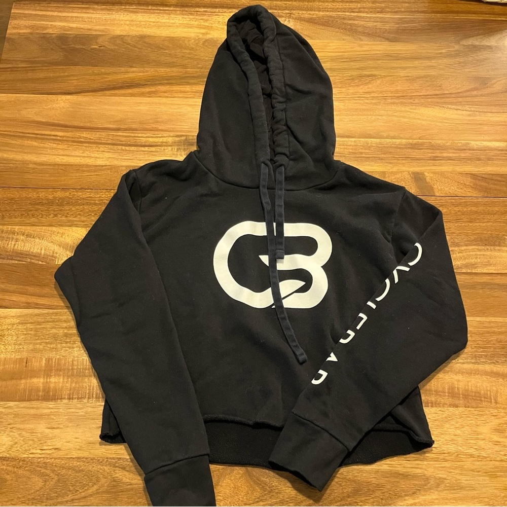 CYCLEBAR Black Cropped Sweatshirt